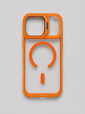 Crystal Magnetic Case with Metal Camera Stand