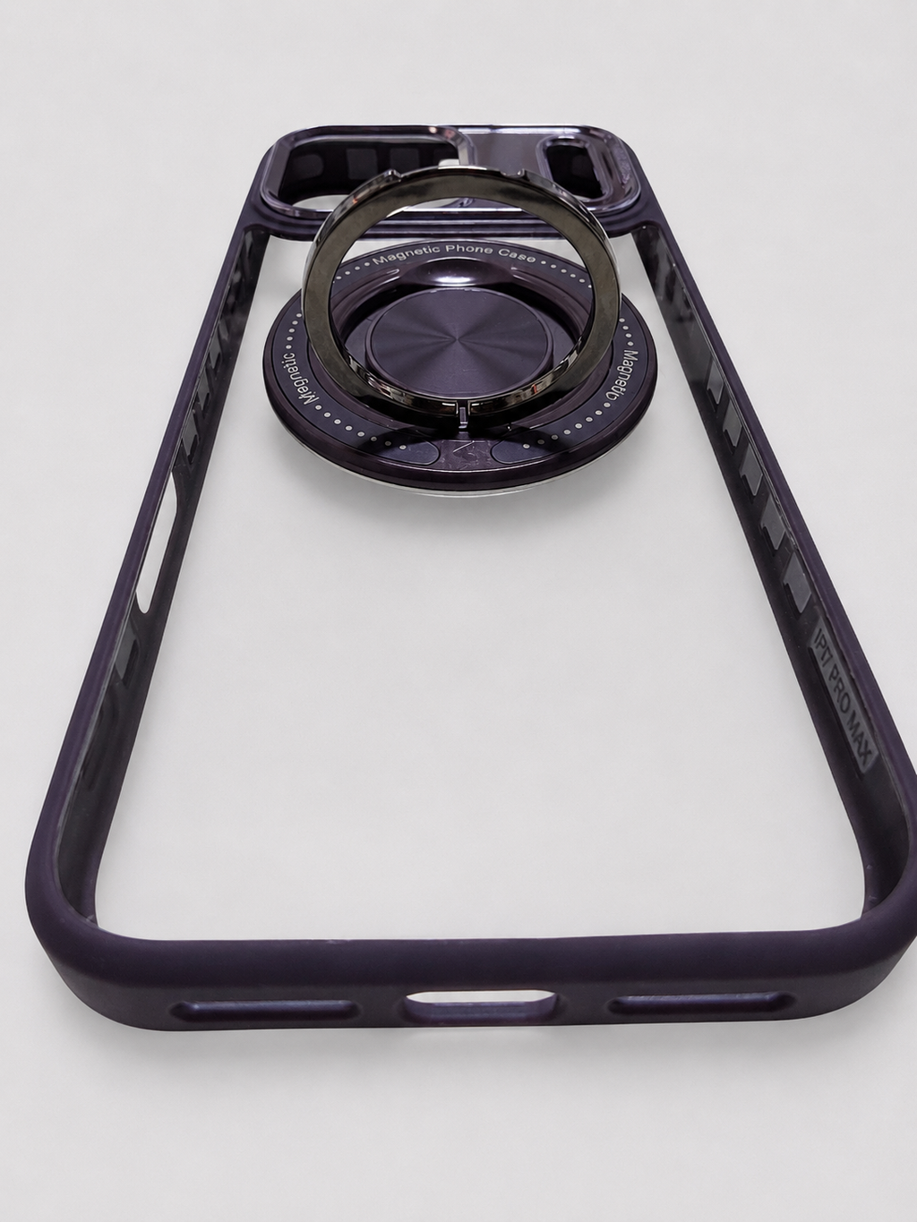 Magnetic Ring Stand Case