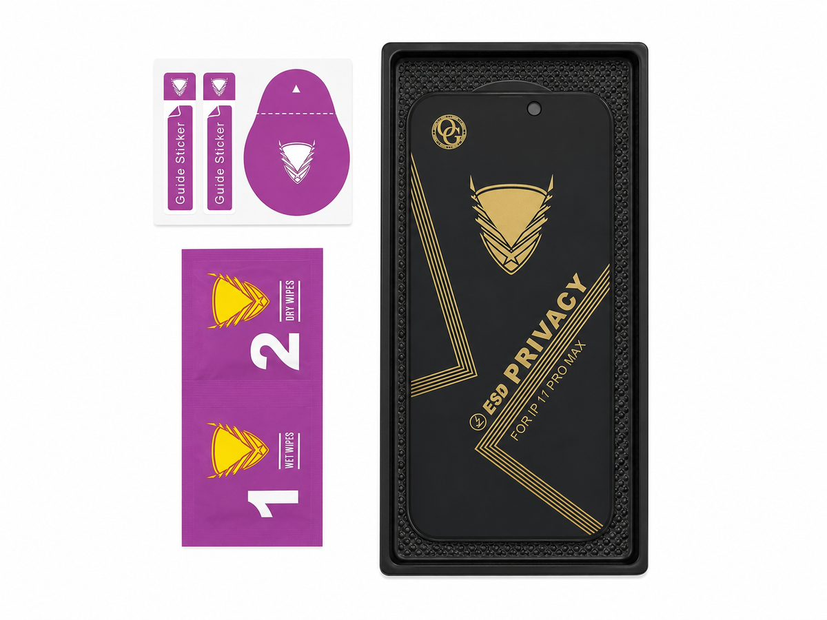 Premium 28° Privacy Tempered Glass Screen Protector