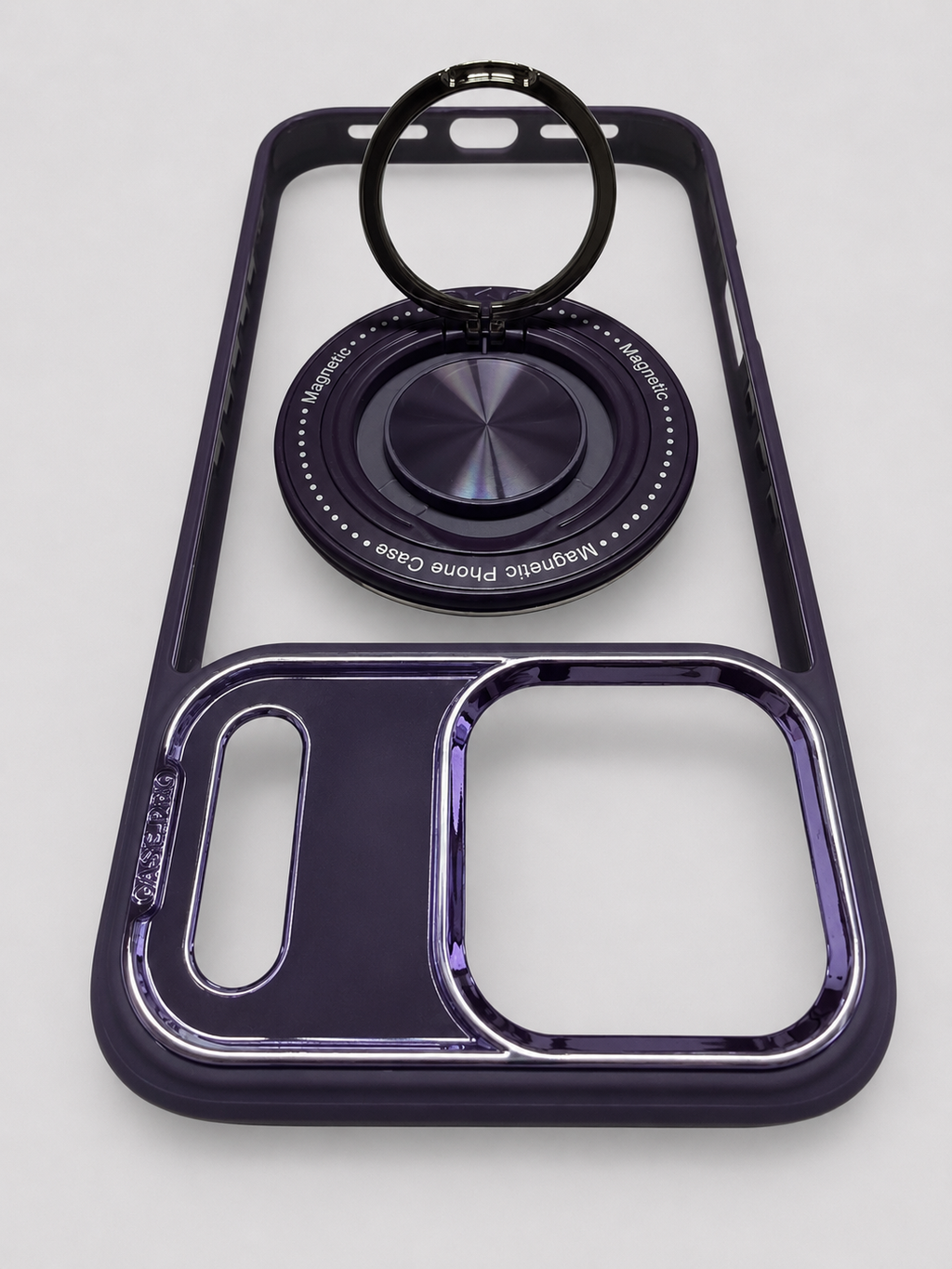 Magnetic Ring Stand Case