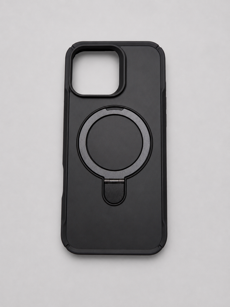 Rugged Magnetic Ring Stand Case