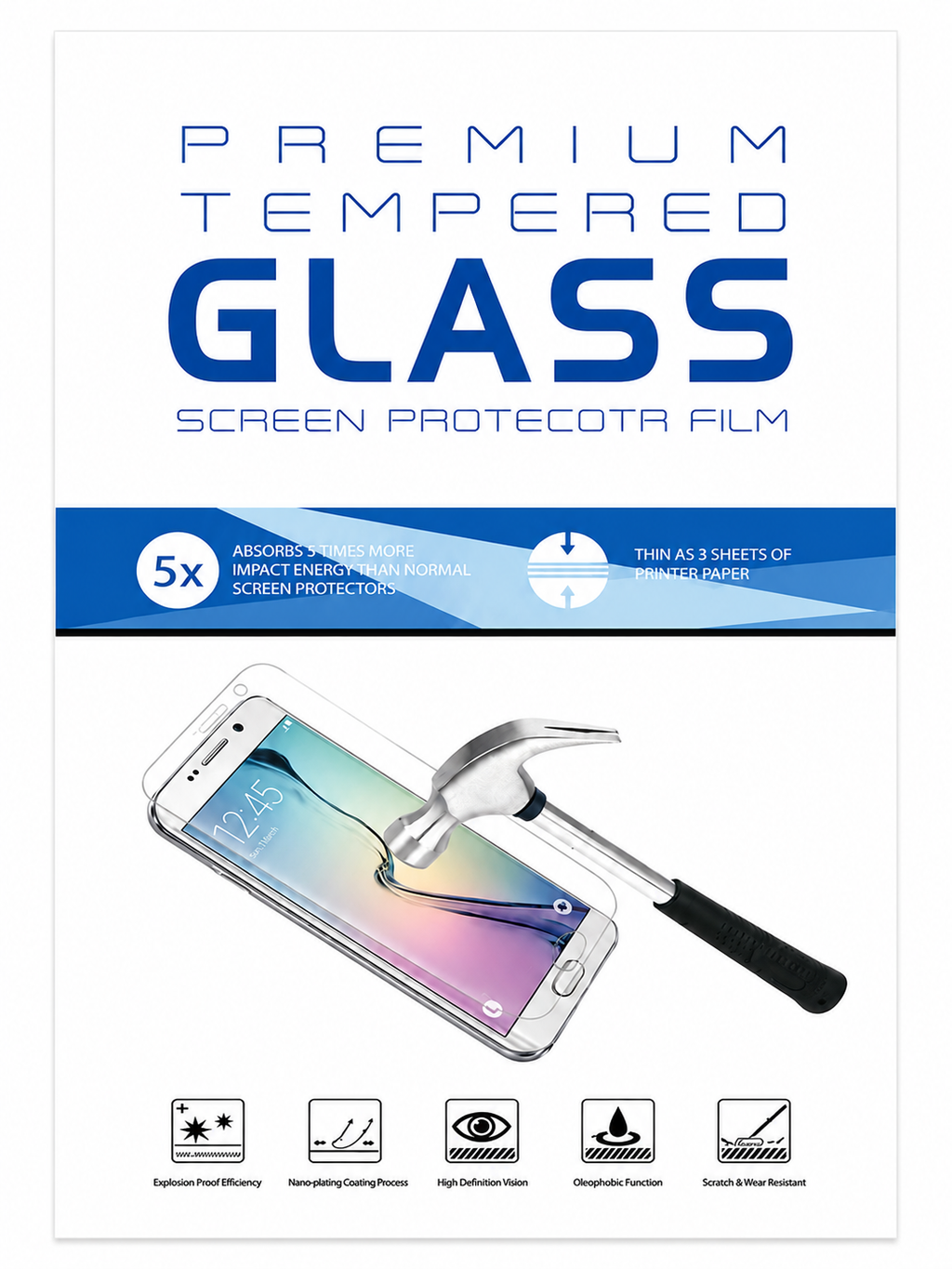Premium Privacy Tempered Glass Screen Protector