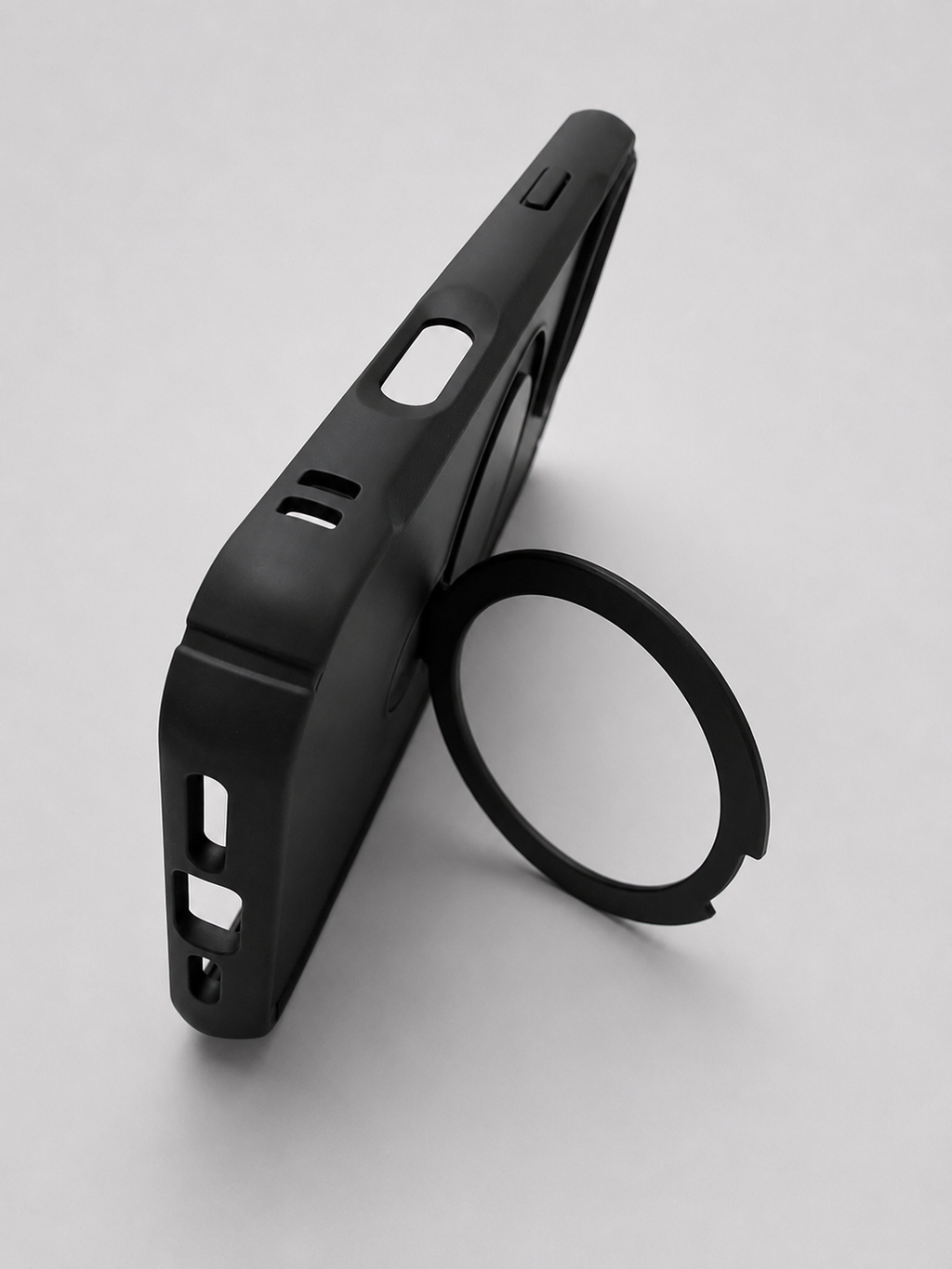 Rugged Magnetic Ring Stand Case