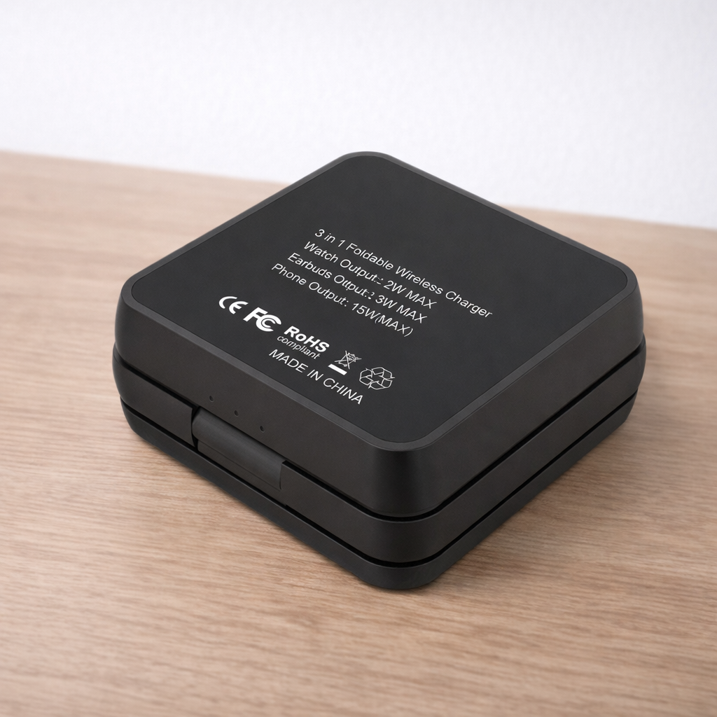 Charge All Your Devices at Once – Foldable 3-in-1 Magnetic Fast Charger 🔥
