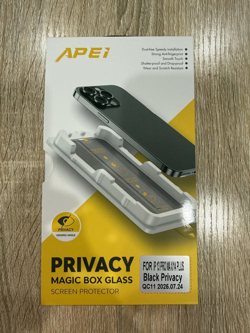 APEI Privacy Magic Box Glass
