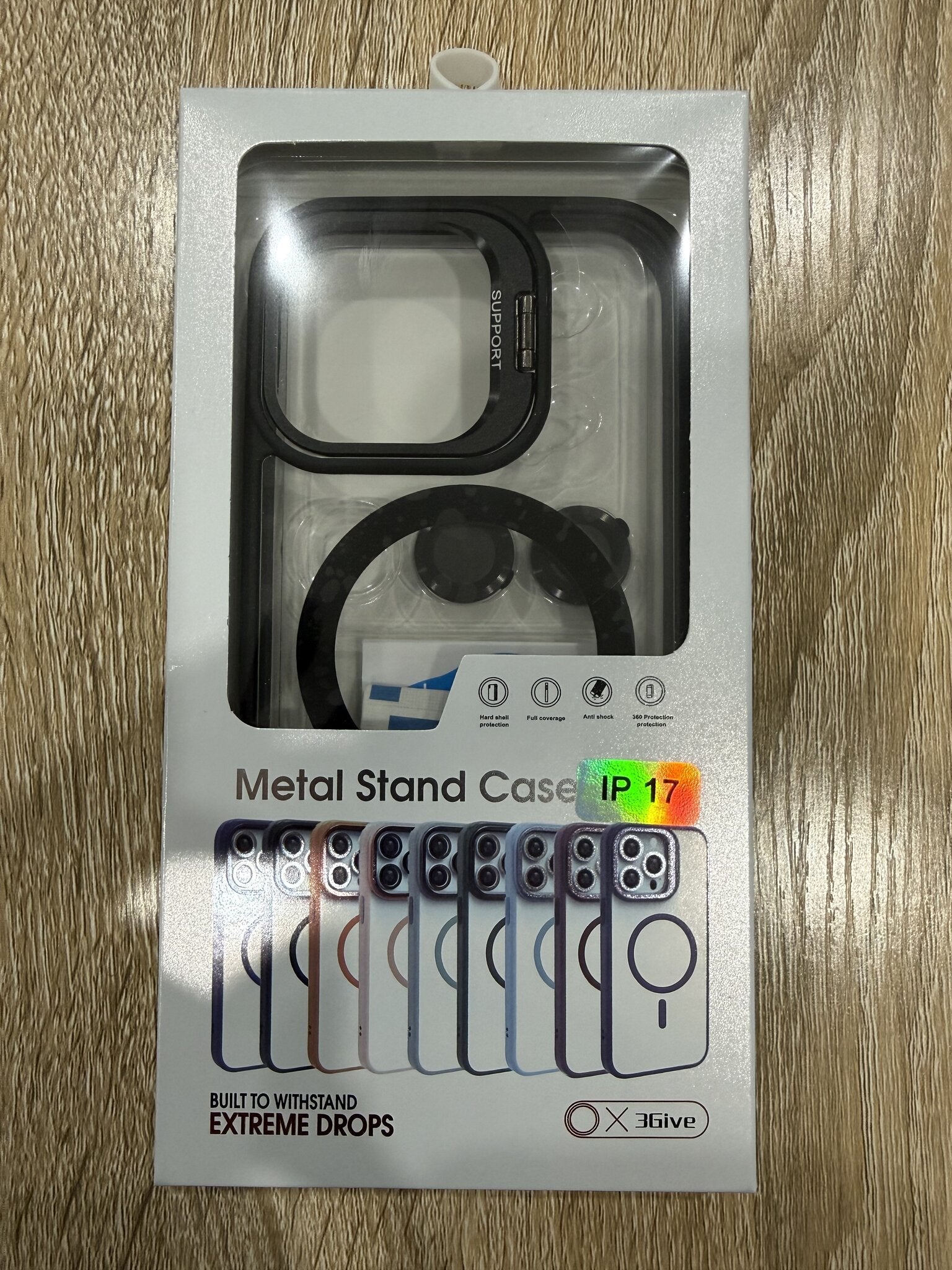 Crystal Armor Camera Stand MagSafe Case - iPhone 17