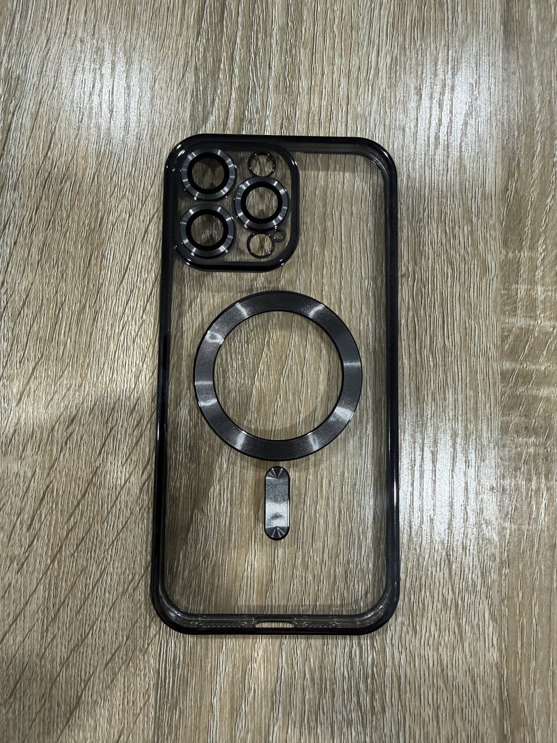 Crystal Magnetic Case - iPhone 16 Pro Max (Black)