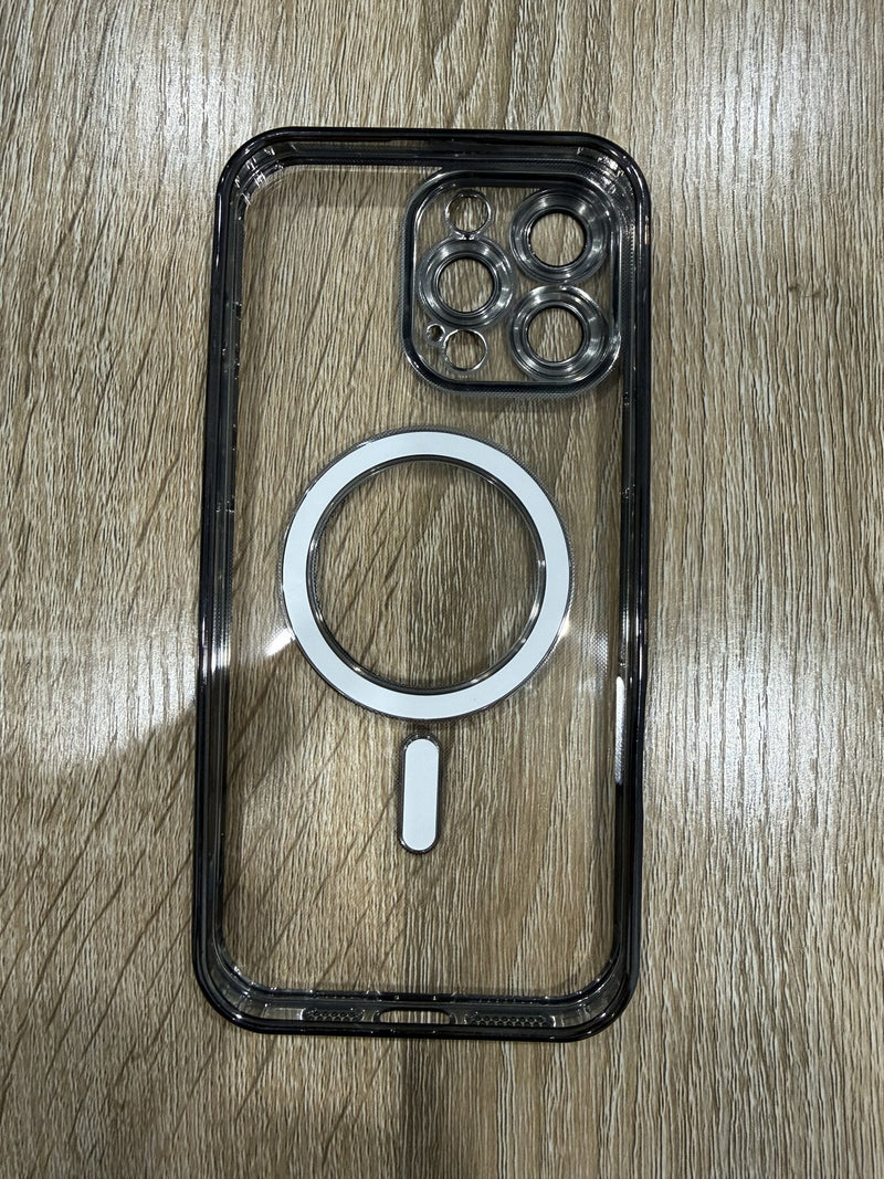 Crystal Magnetic Case - iPhone 16 Pro Max (Black)