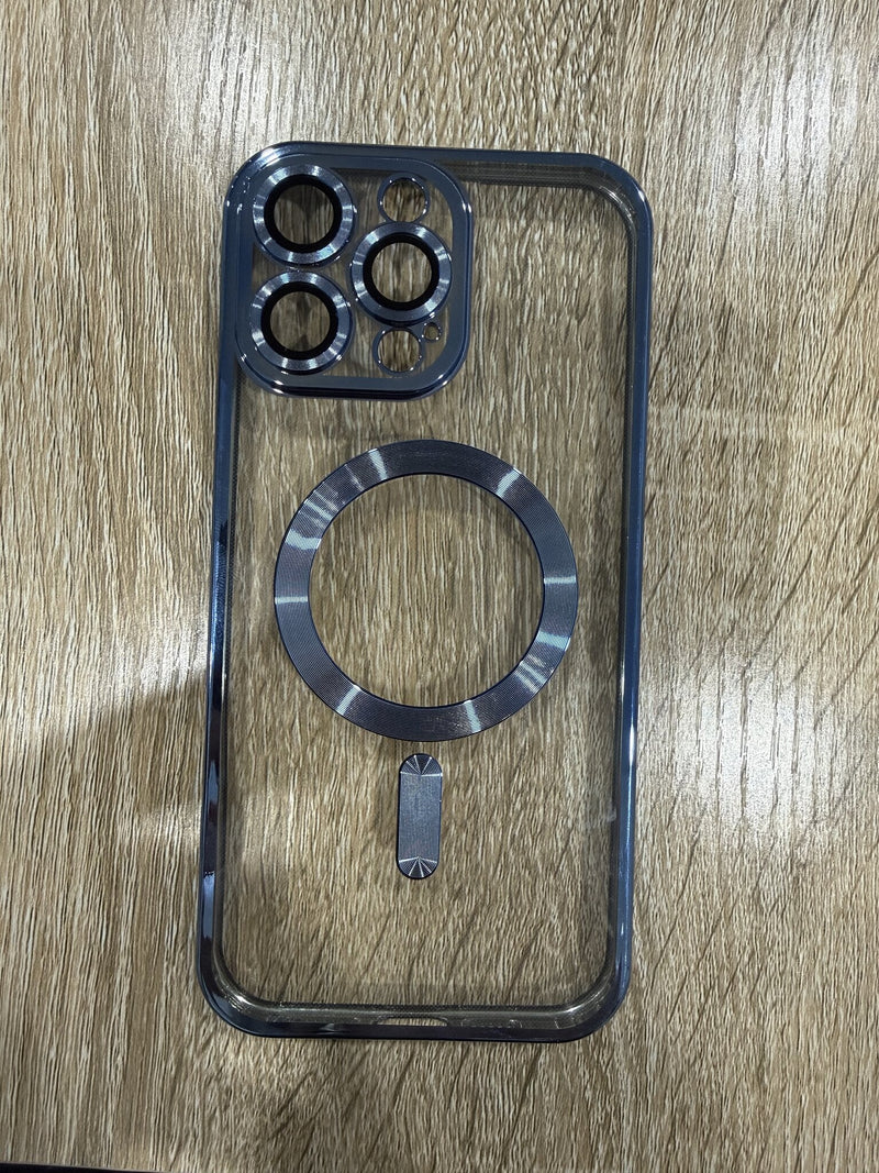 Crystal Magnetic Case - iPhone 16 Pro Max (Space Blue)