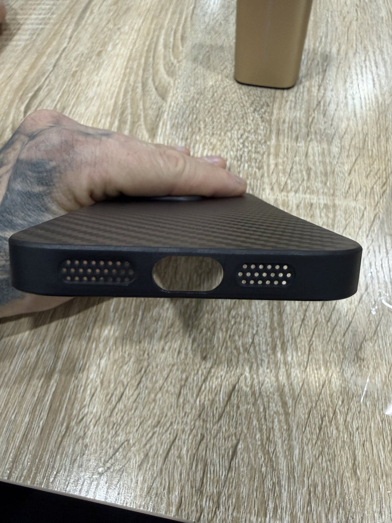 Carbon Fiber Armor Case - iPhone 15 Pro
