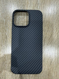 Carbon Fiber Magnetic Case - iPhone 16 Pro Max Black Carbon