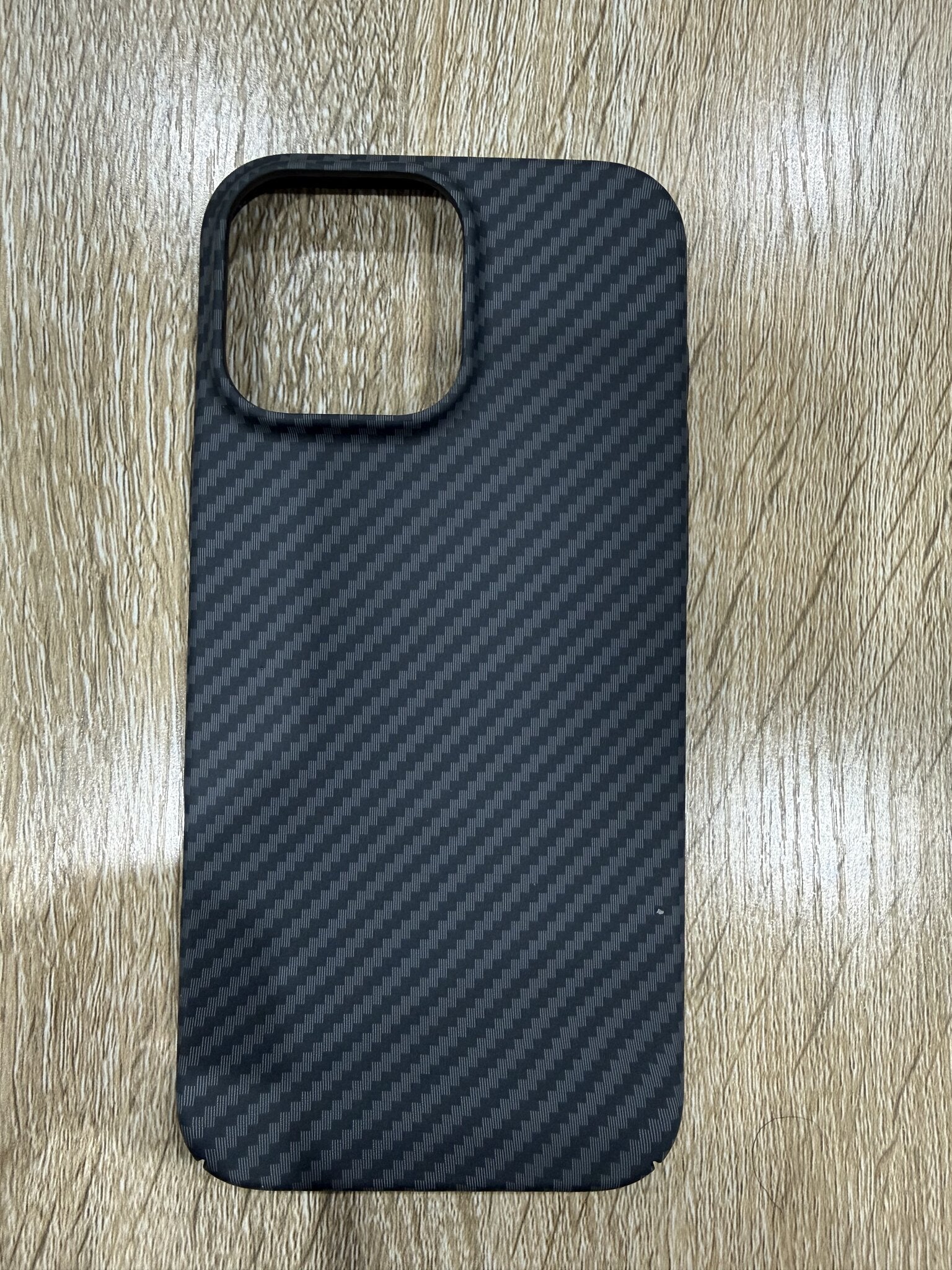 Carbon Fiber Magnetic Case - iPhone 16 Pro Max Black Carbon
