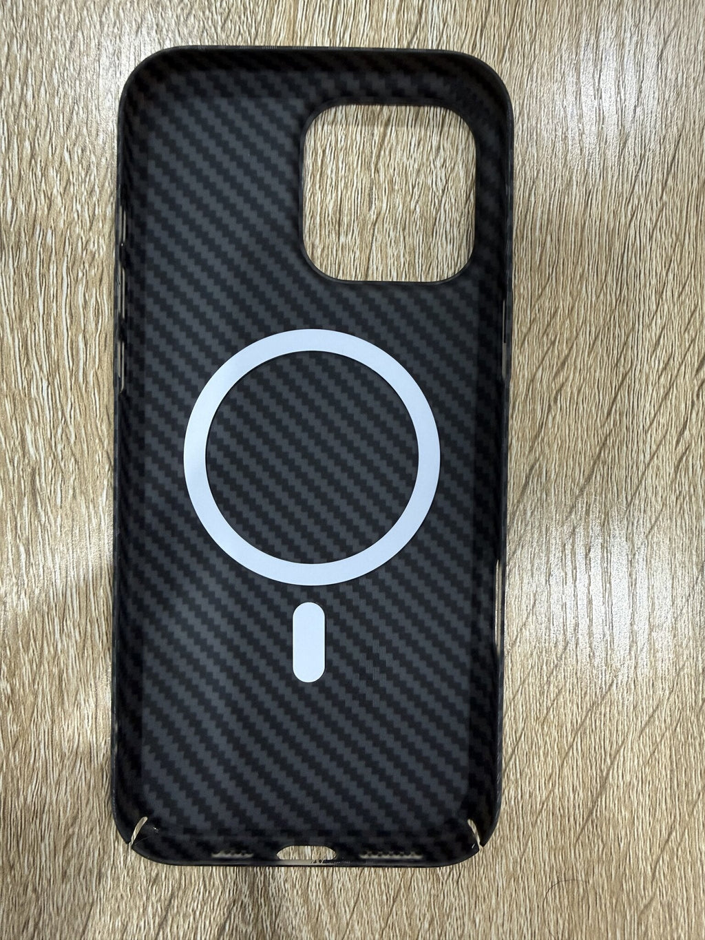 Carbon Fiber Magnetic Case - iPhone 16 Pro Max Black Carbon