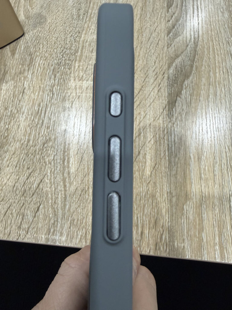Premium Armor Stand MagSafe Case - iPhone 16 Pro Max (Titanium Grey)