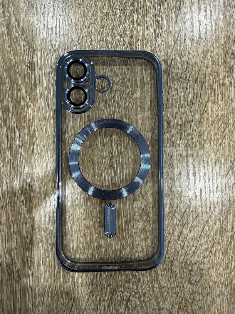 Crystal Magnetic Case - iPhone 17 (Blue)