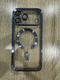 Crystal Magnetic Case iPhone 17 Pro Max Blue
