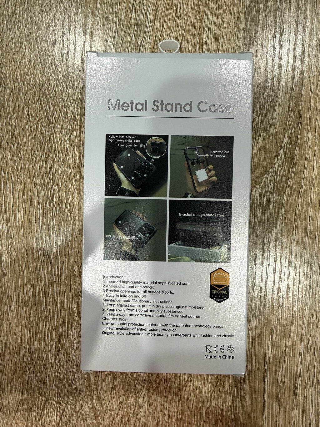 Metal Camera Stand MagSafe Case with Lens Protectors - iPhone 17 Pro Max