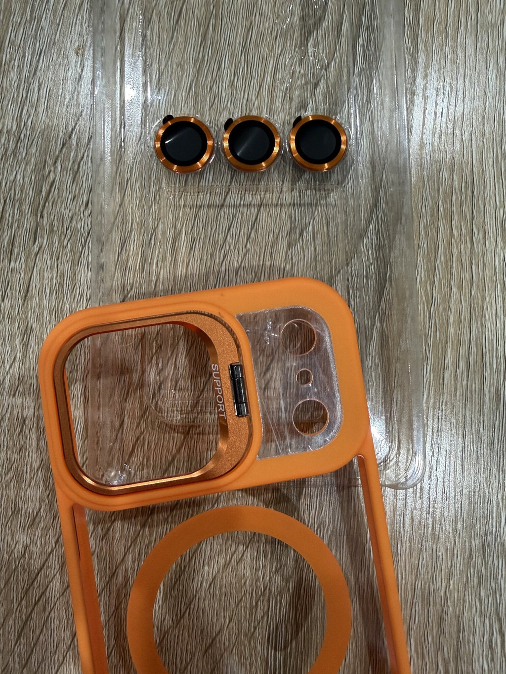 Metal Camera Stand MagSafe Case with Lens Protectors - iPhone 17 Pro Max