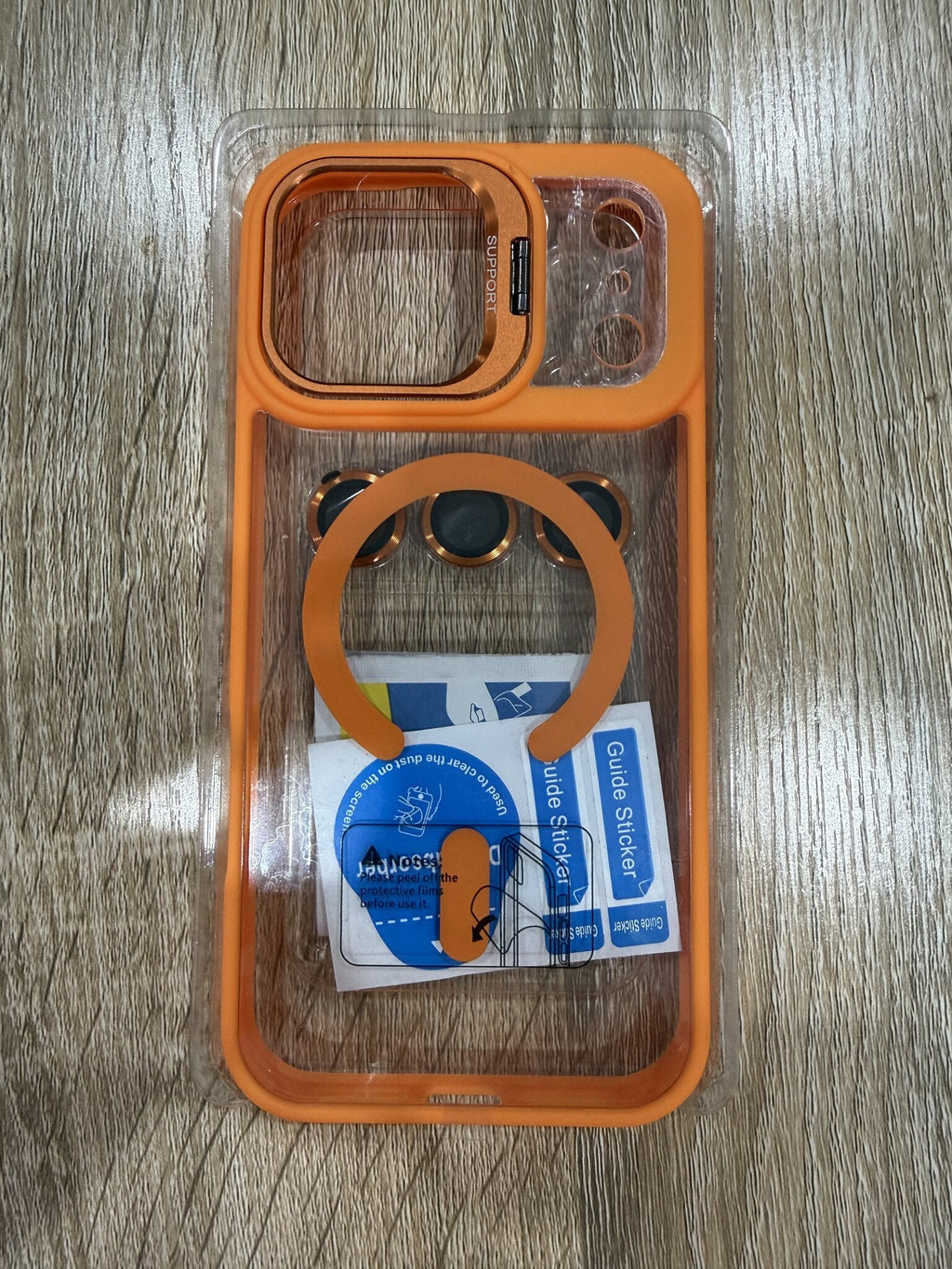 Metal Camera Stand MagSafe Case with Lens Protectors - iPhone 17 Pro Max