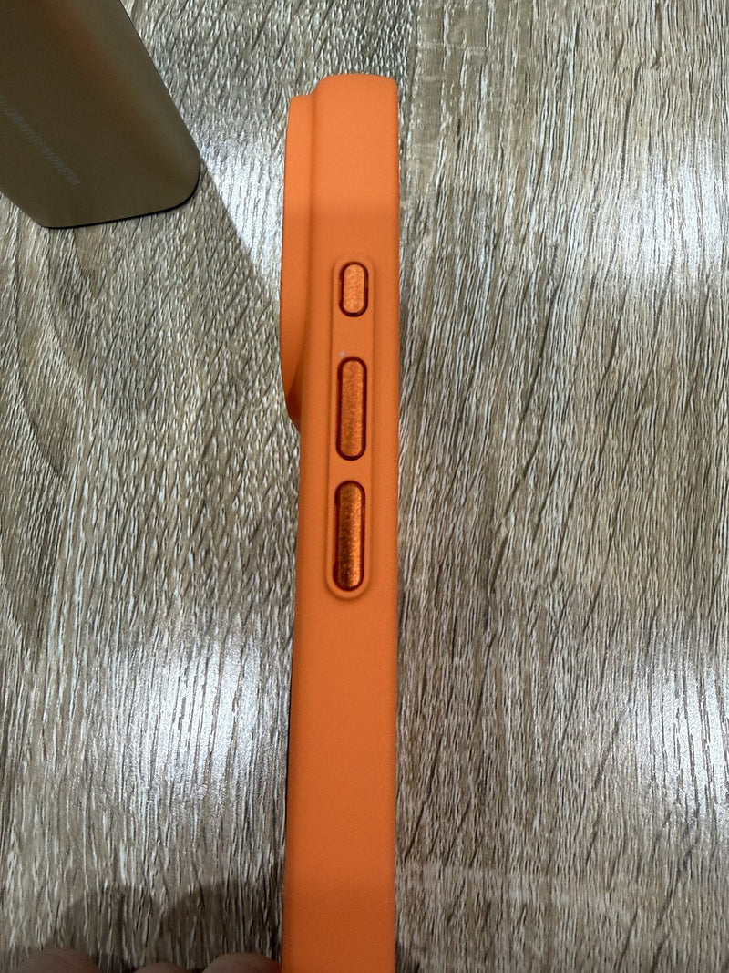 Premium Armor Stand MagSafe Case - iPhone 17 Pro Max (Orange)