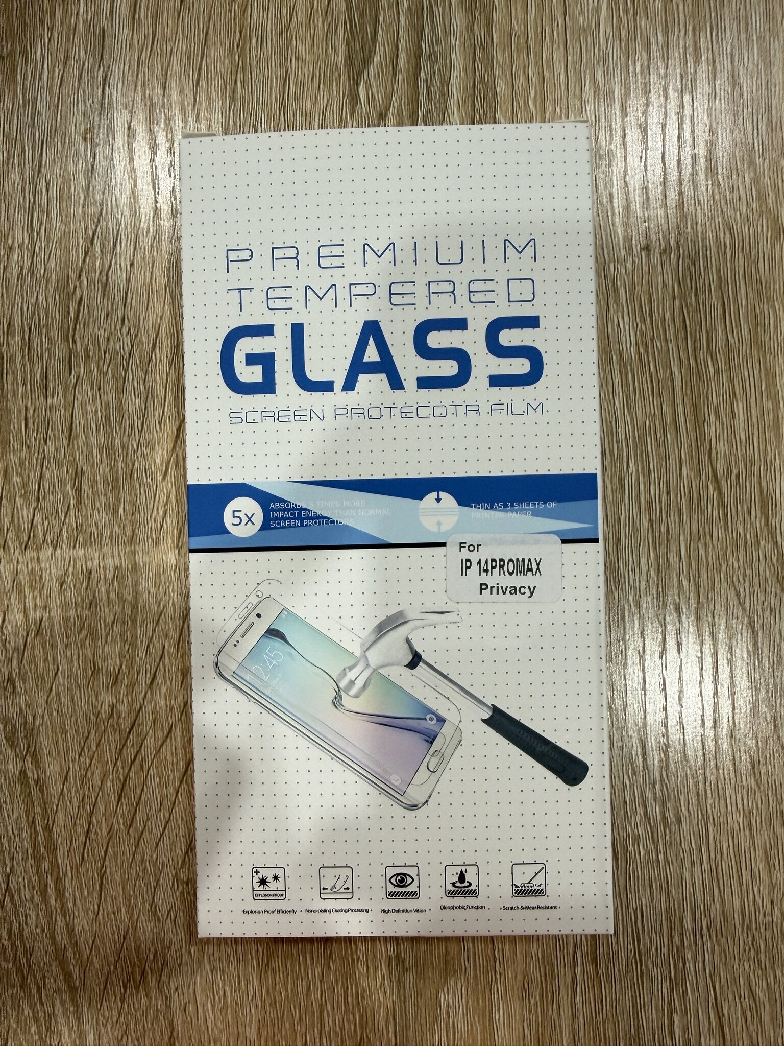 Premium Tempered Glass Screen Protector Privacy