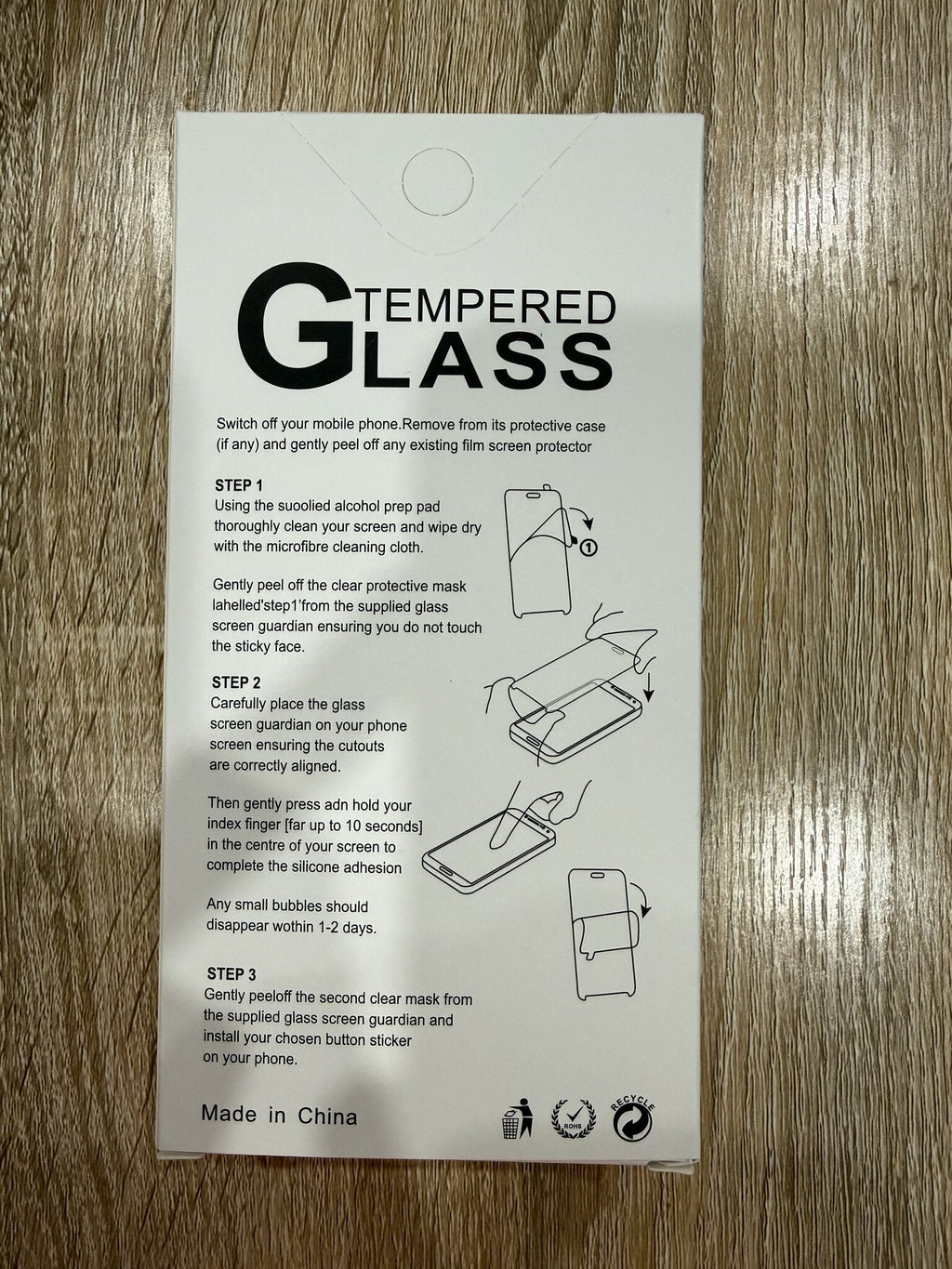 Premium Tempered Glass Screen Protector Privacy